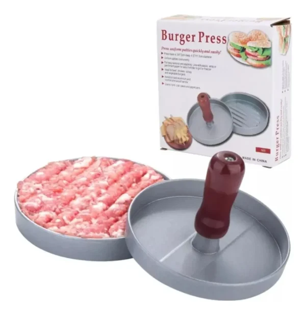 Molde Prensa Manual Para Carne De Hamburguesa