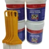 Pack 4 Sellador Adhesivo Impermeable Tapagoteras 300cc. Transparente
