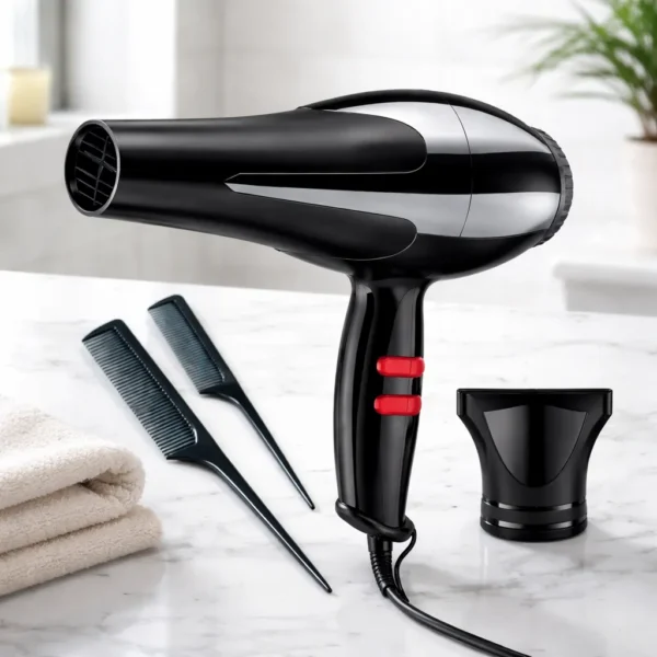 Secador De Pelo Potente Y Compacto
