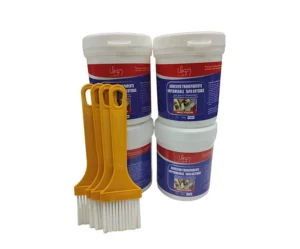 Pack 4 Sellador Adhesivo Impermeable Tapagoteras 300cc. Transparente